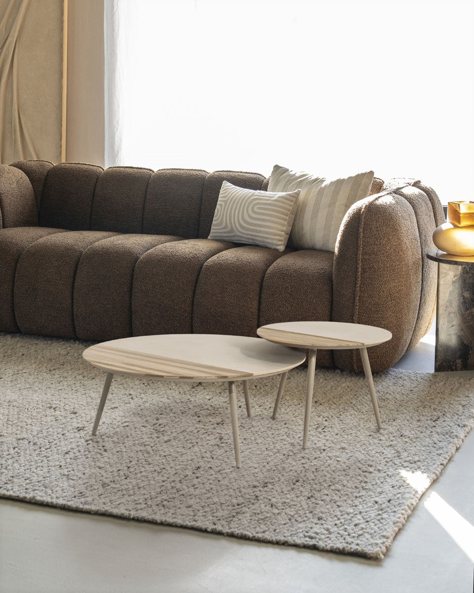 Diago Natural Coffee Table (2/Set)