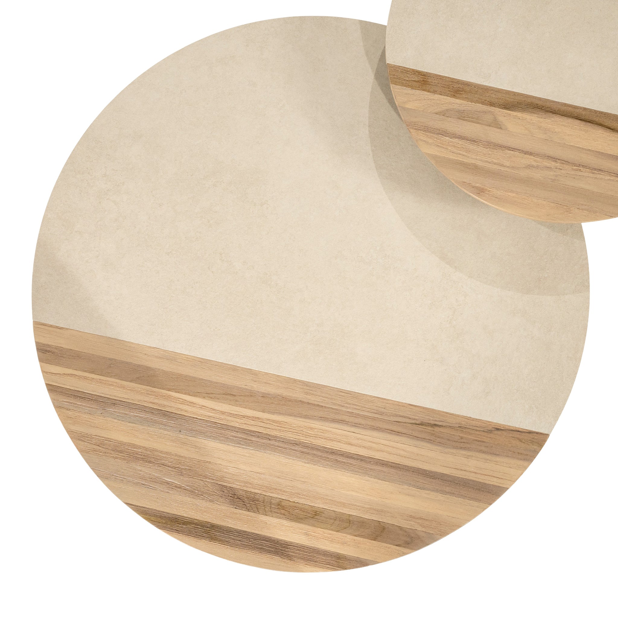Diago Natural Coffee Table (2/Set)