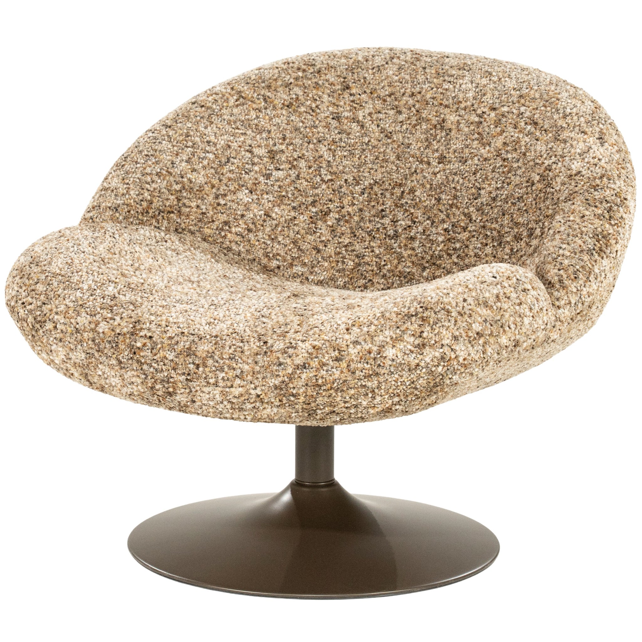 Ducky Taupe Plush Lounge Chair