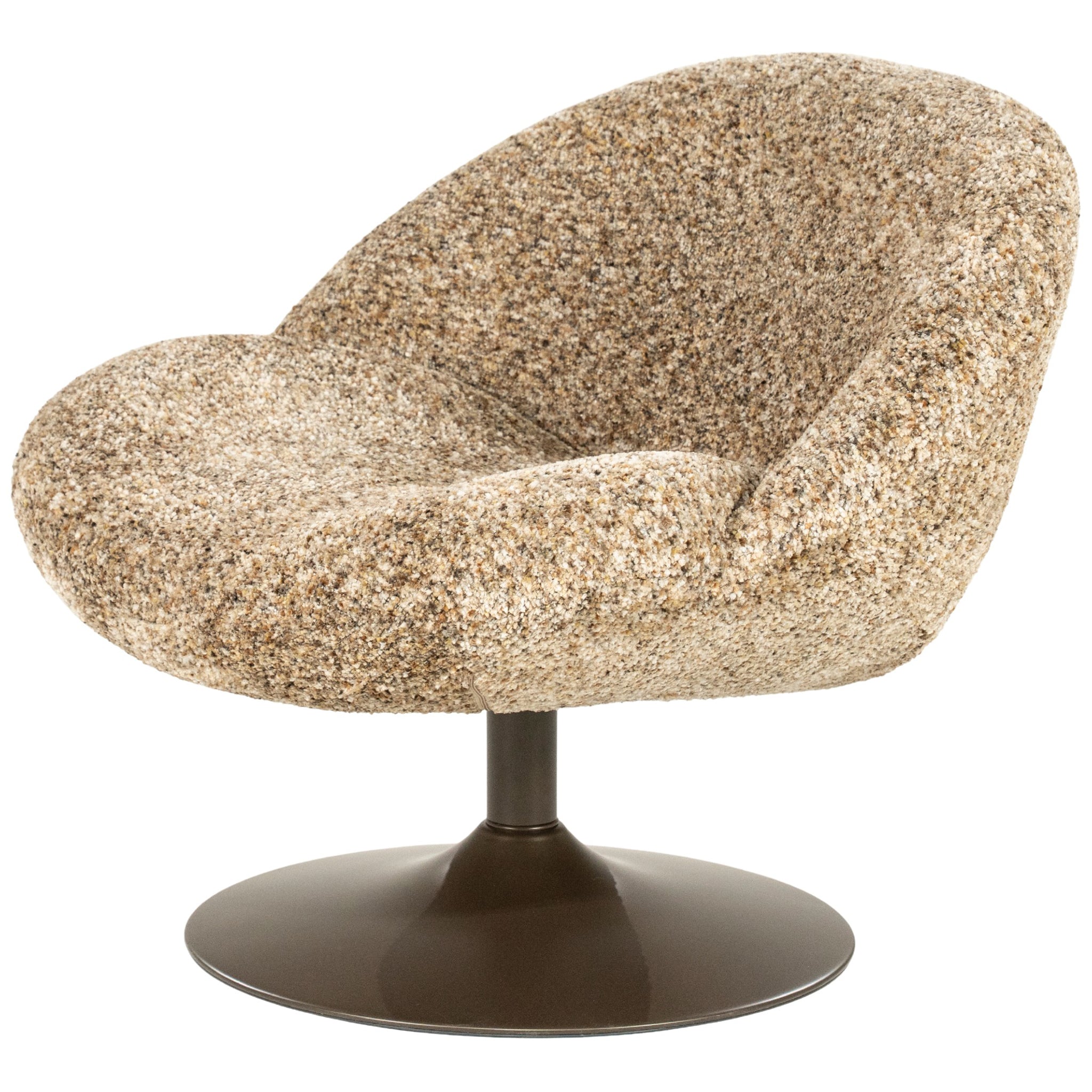 Ducky Taupe Plush Lounge Chair