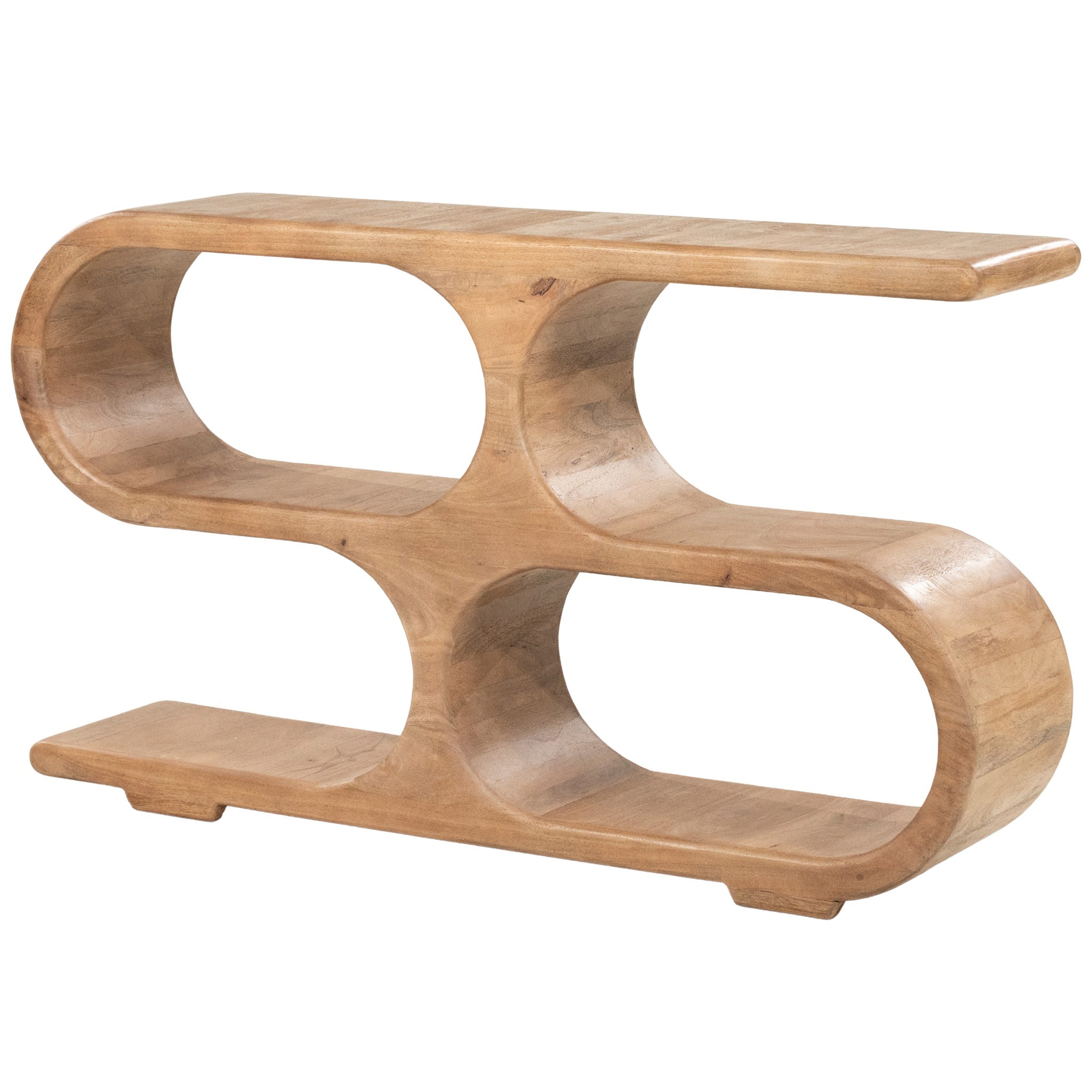 Esu Natural Mango Wood Console