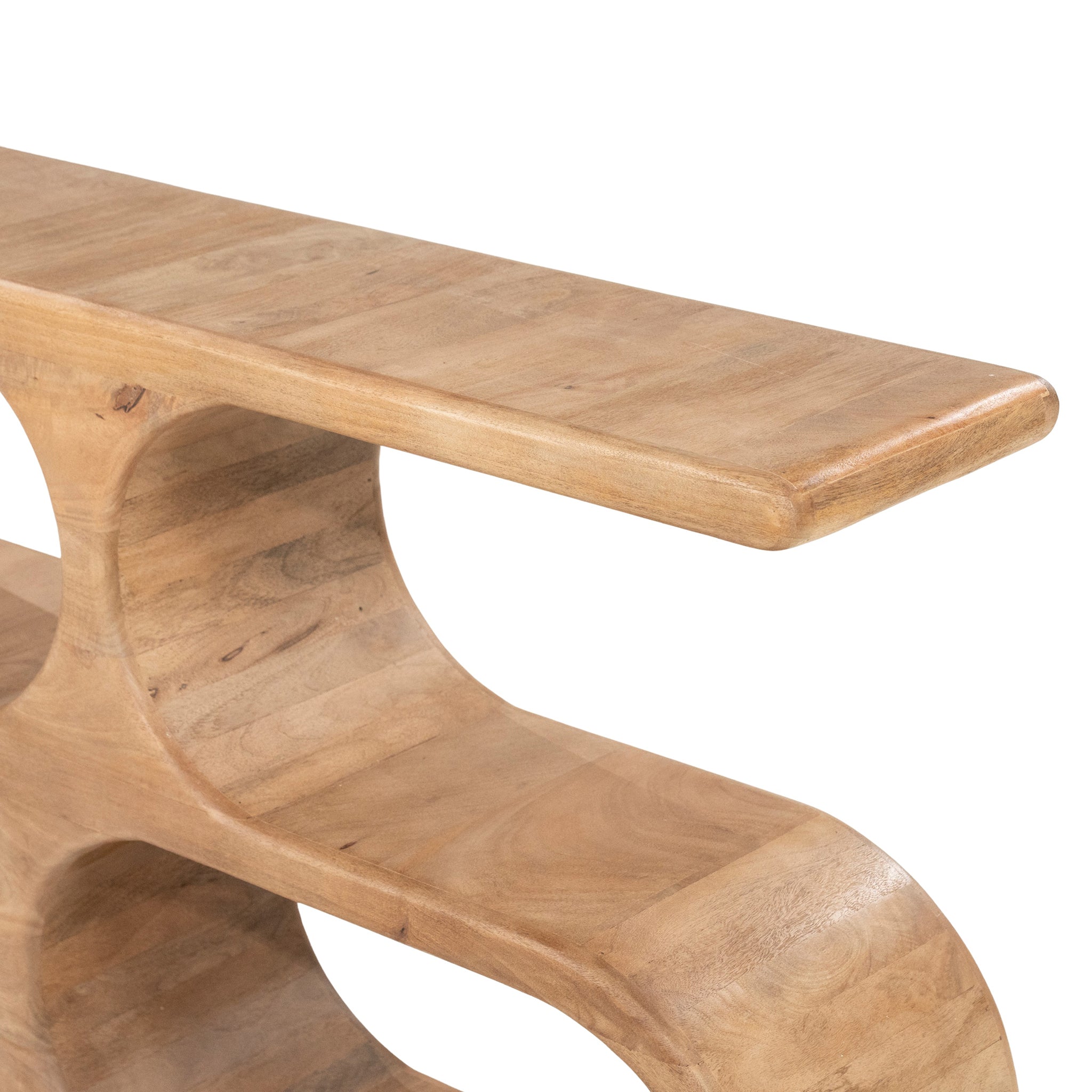 Esu Natural Mango Wood Console