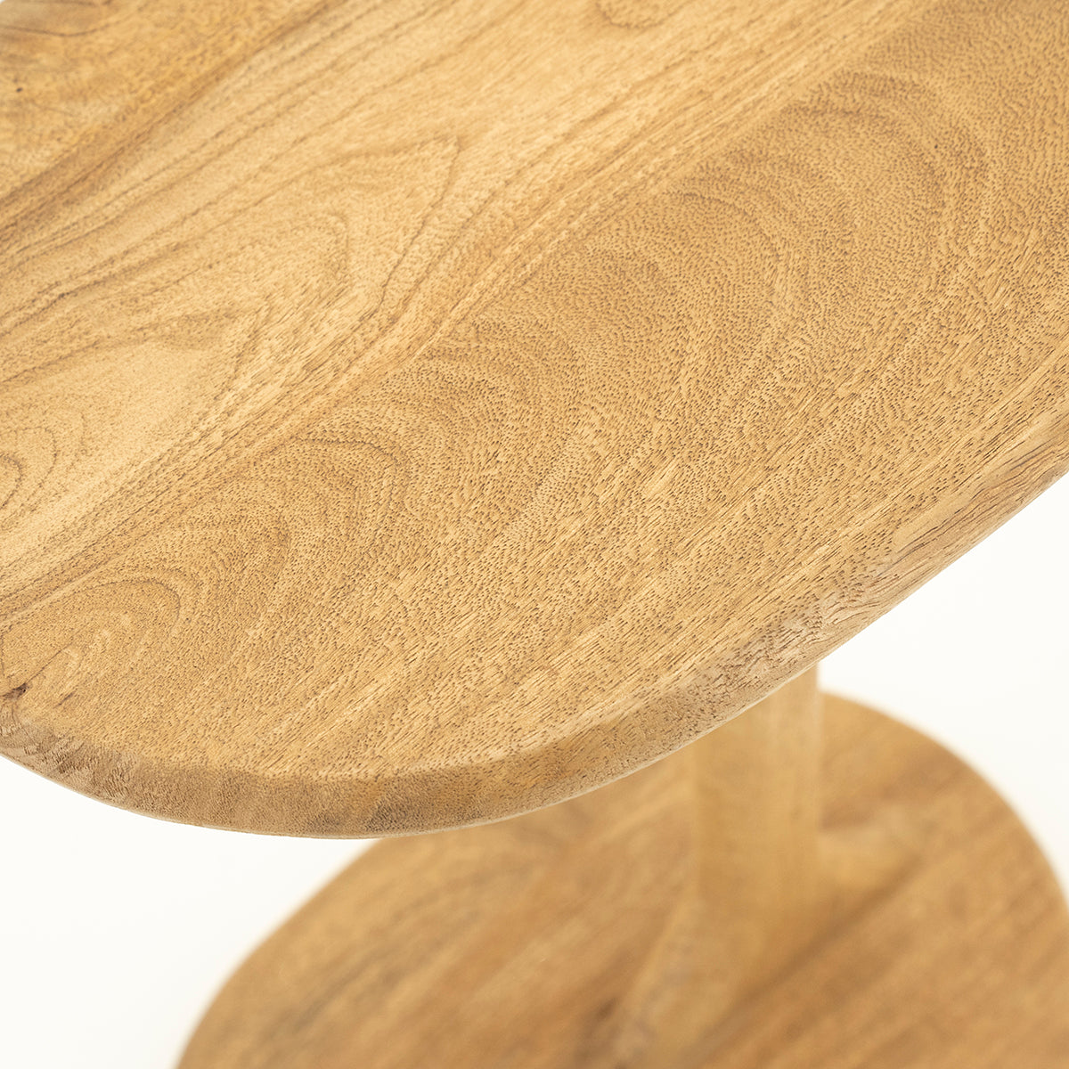 Fenix Mango Wood Side Table - WOO .Design
