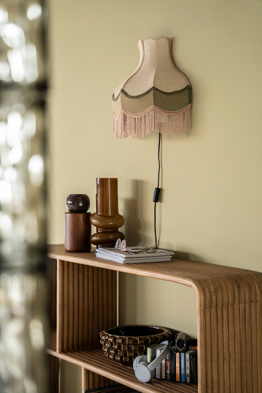Fringaloo Green Wall Lamp