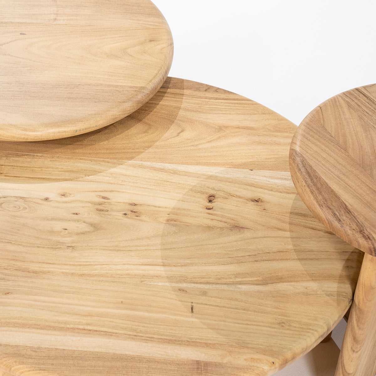 Leoti Acacia Wood Coffee Table - WOO .Design