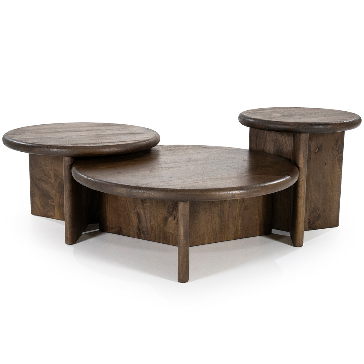 Leoti Acacia Wood Coffee Table - WOO .Design