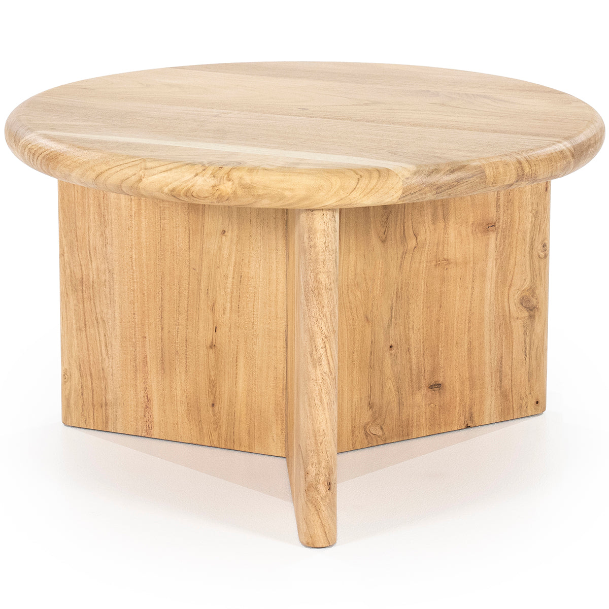 Leoti Acacia Wood Coffee Table - WOO .Design
