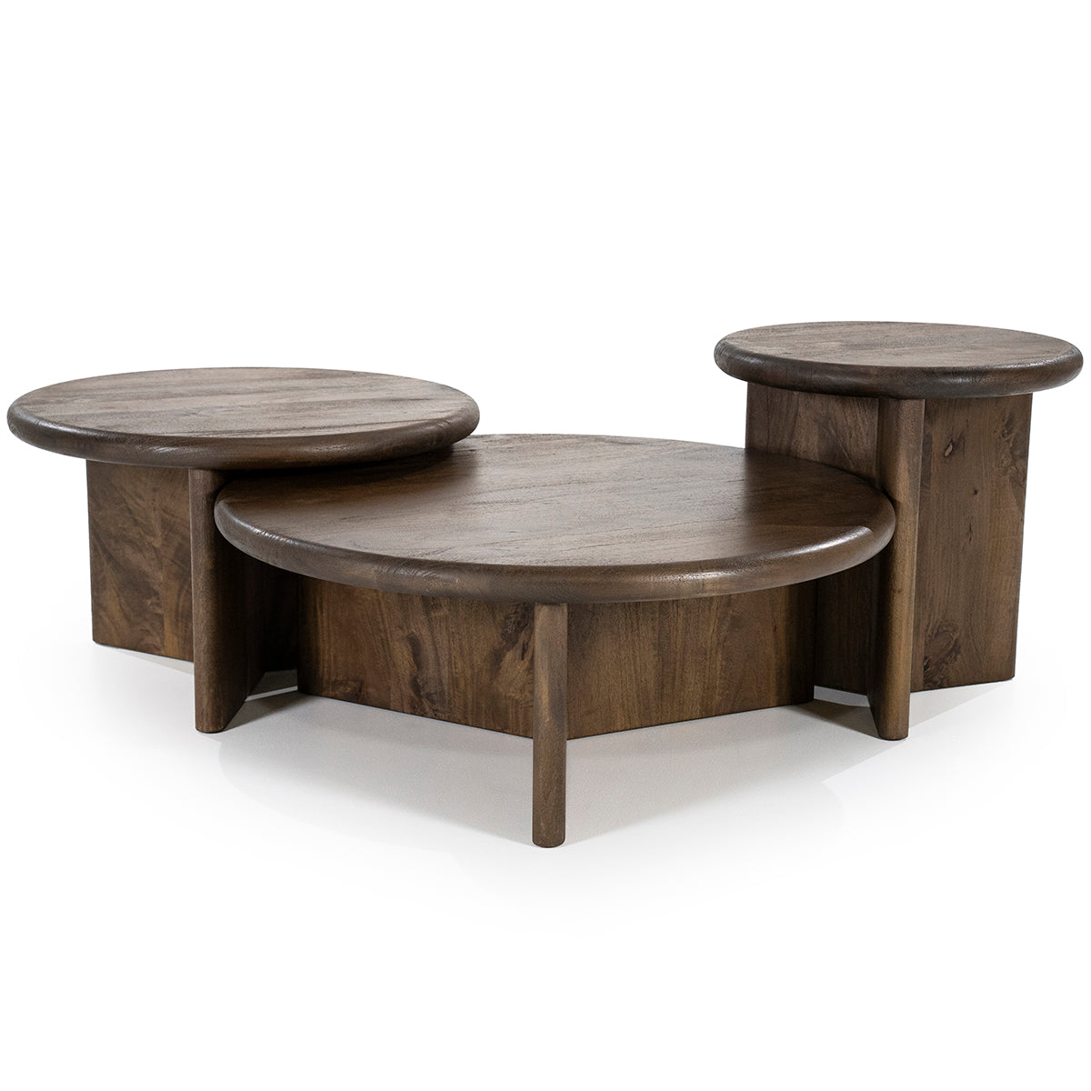 Leoti Acacia Wood Coffee Table - WOO .Design