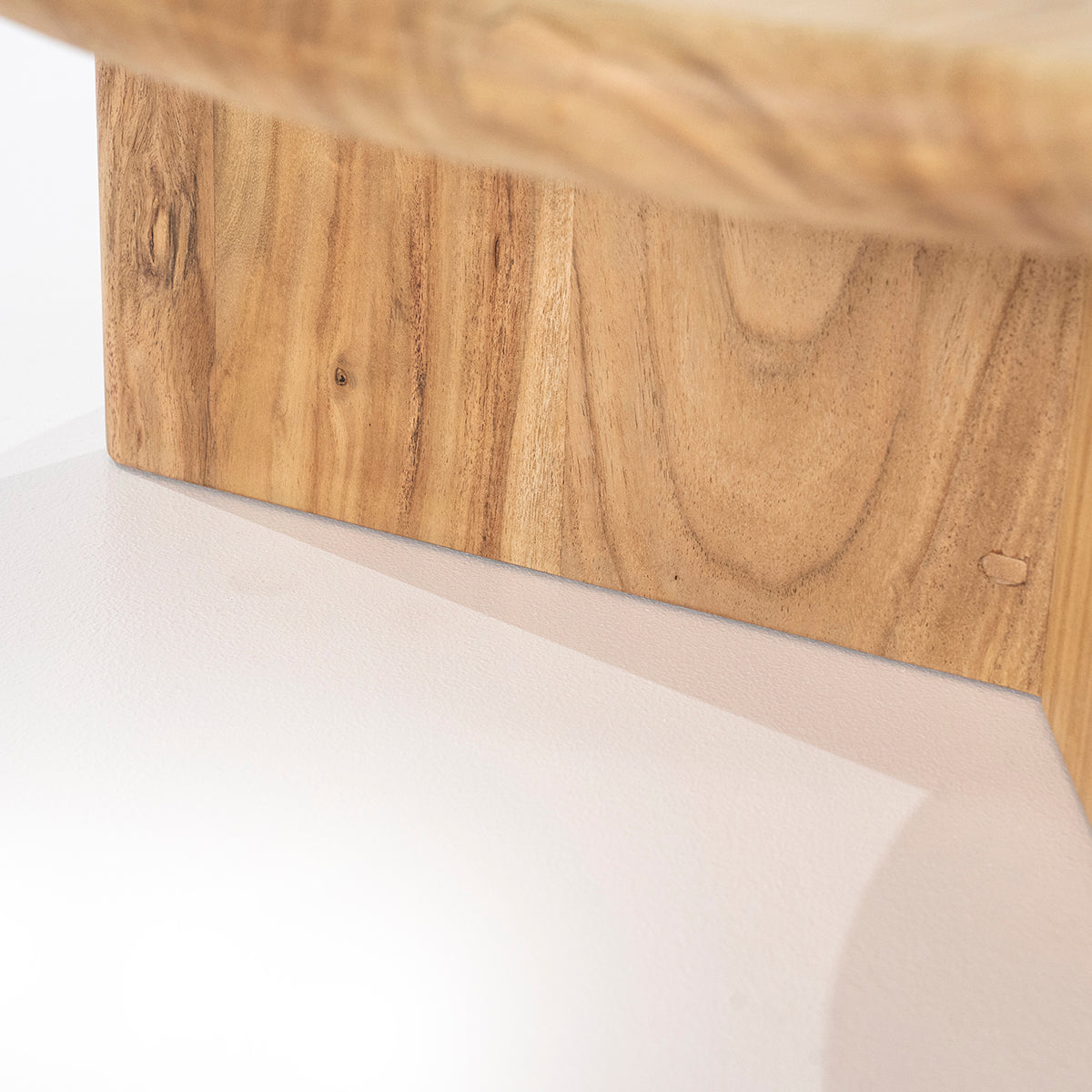 Leoti Acacia Wood Coffee Table - WOO .Design