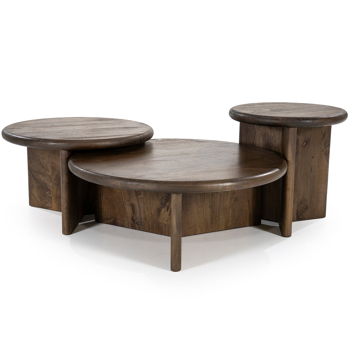 Leoti Acacia Wood Coffee Table - WOO .Design