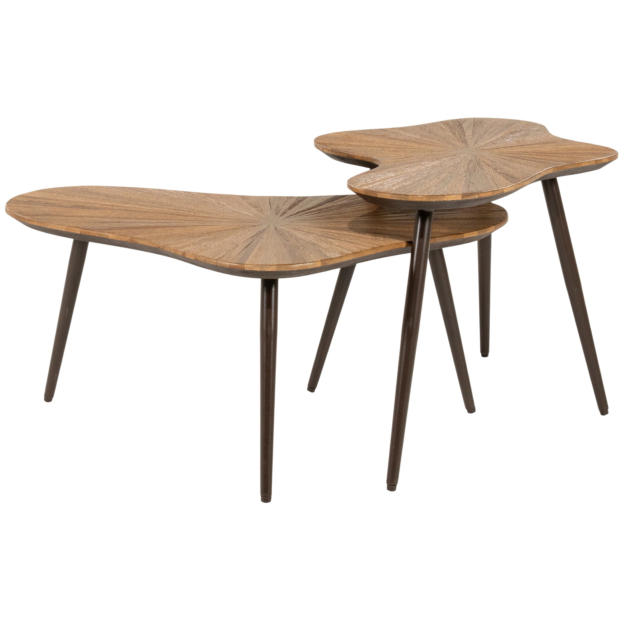 Loma Natural Side Table (2/Set)