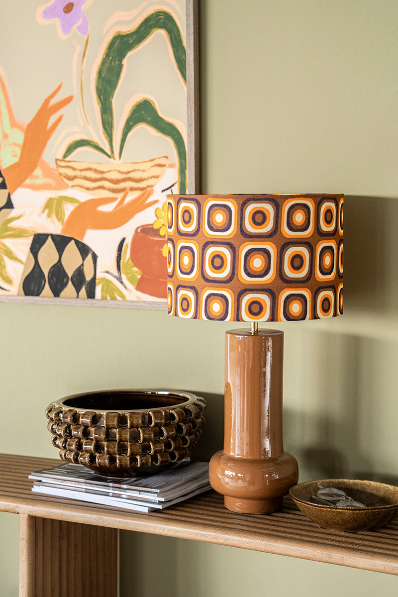 Orbit Brown Table Lamp