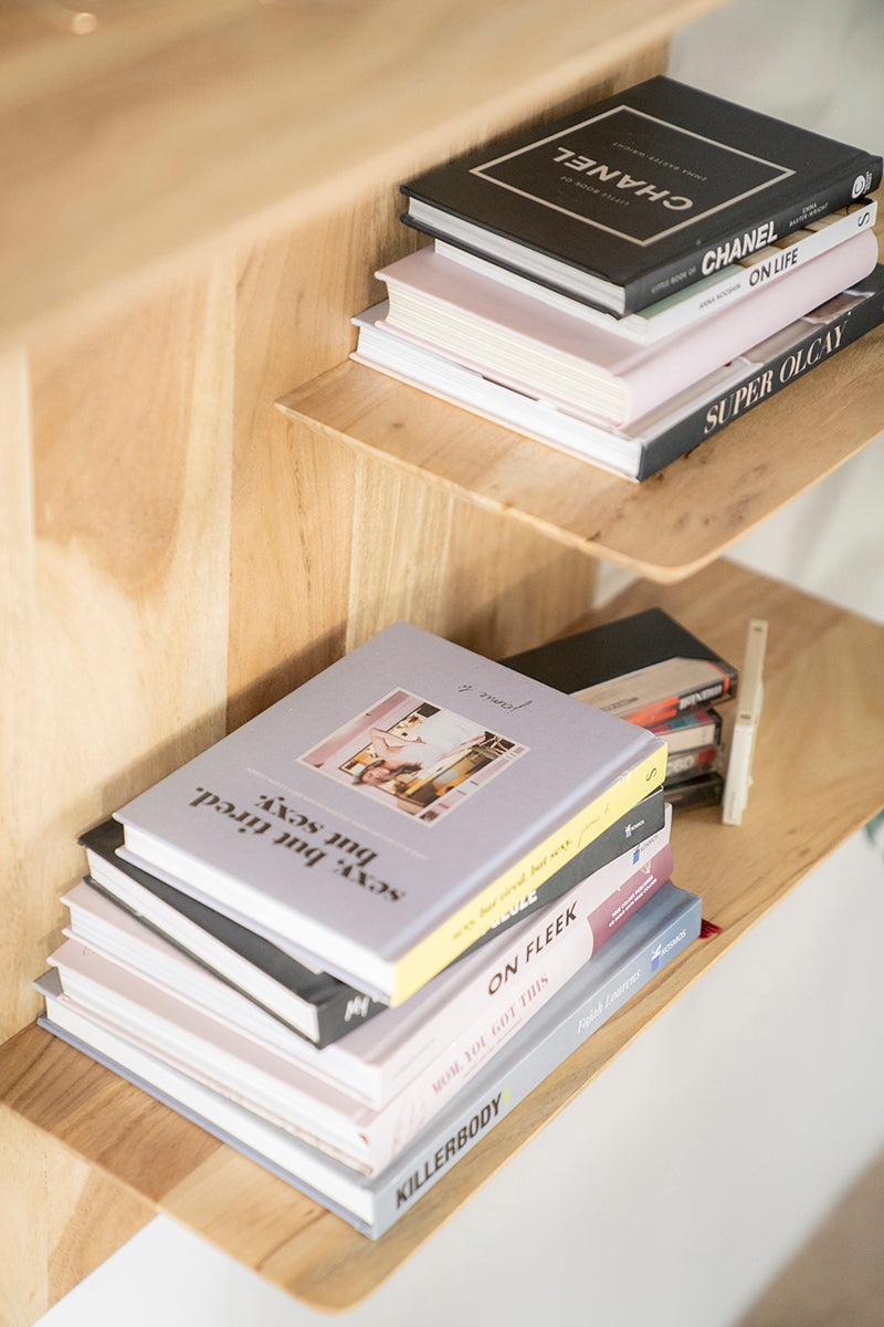 Seco Mango Wood Wall Shelf - WOO .Design