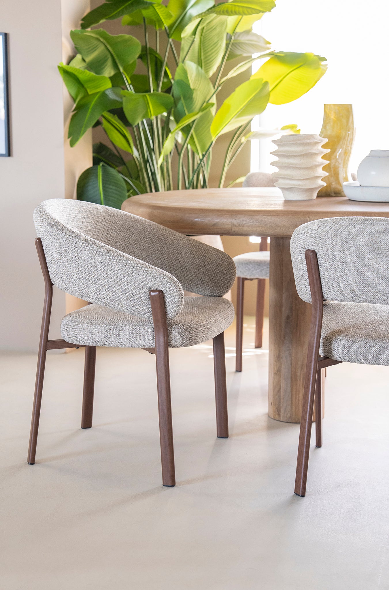 Sedia Luce Chair with Armrest