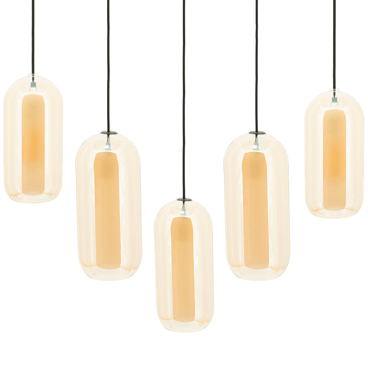 Shona Cluster Rectangular Pendant Lamp