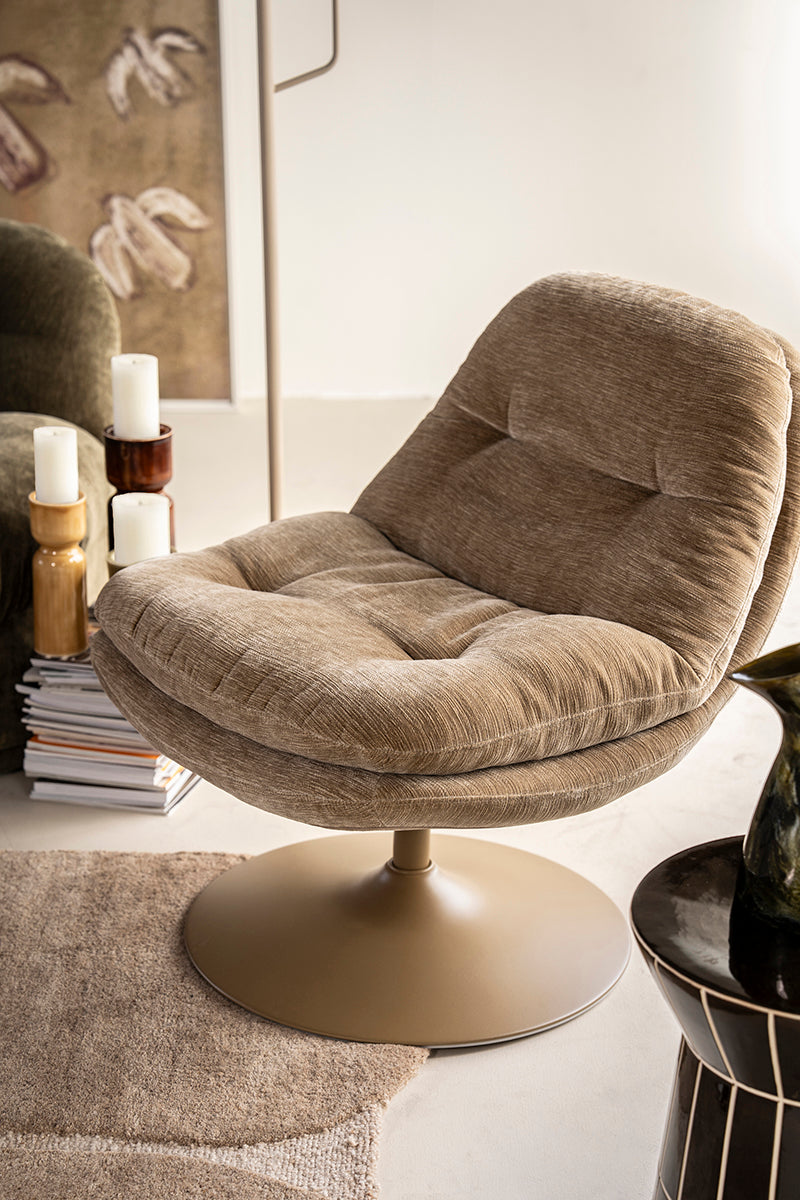 Tromba Swivel Lounge Chair
