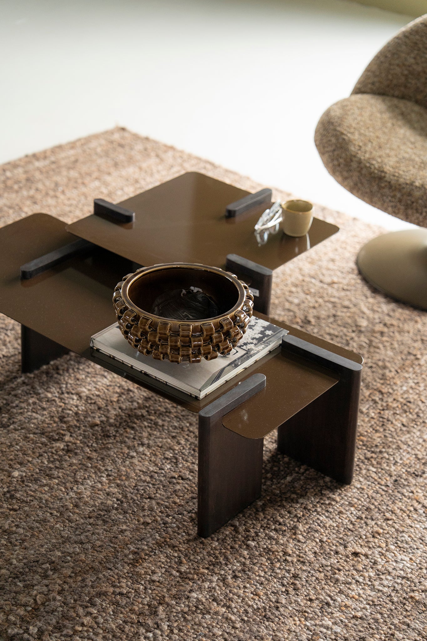 Voro Brown Coffee Table