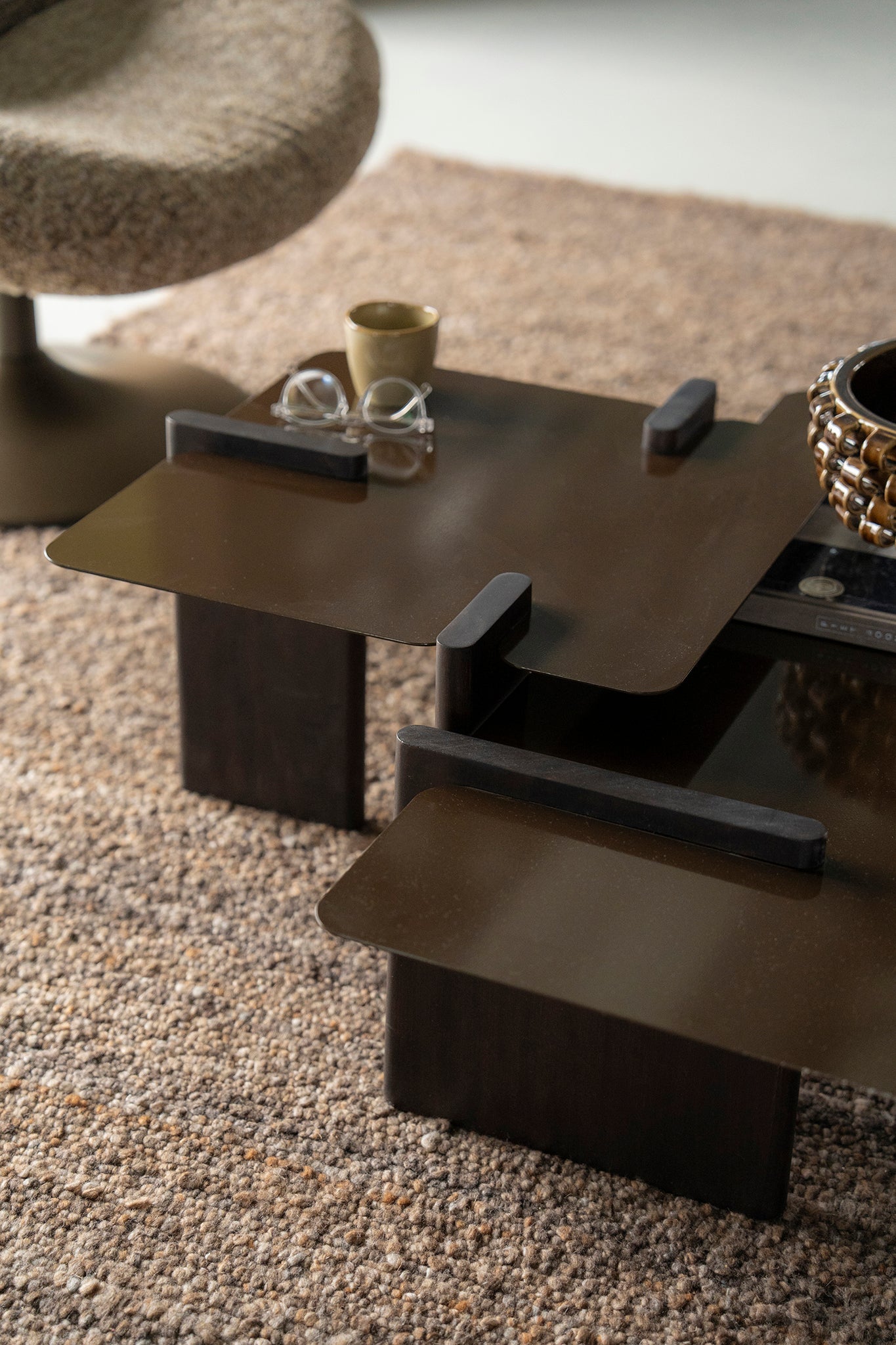 Voro Brown Side Table