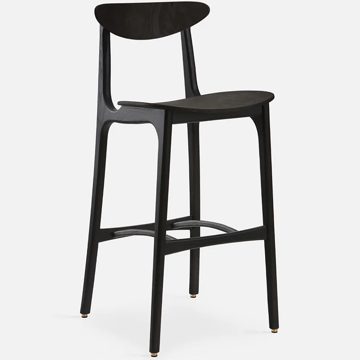 200-190 S/75 Timber Mid-Century Design Barstool - WOO .Design