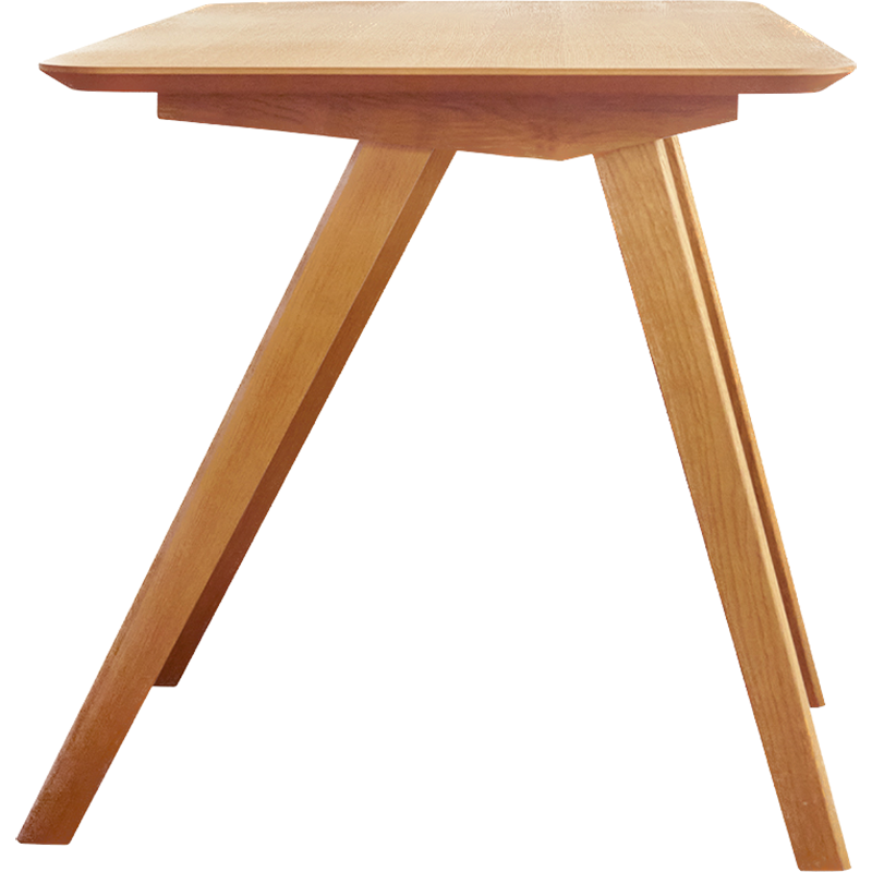 Minimalist Oak Wood Mid-Century Desk - WOO .Design