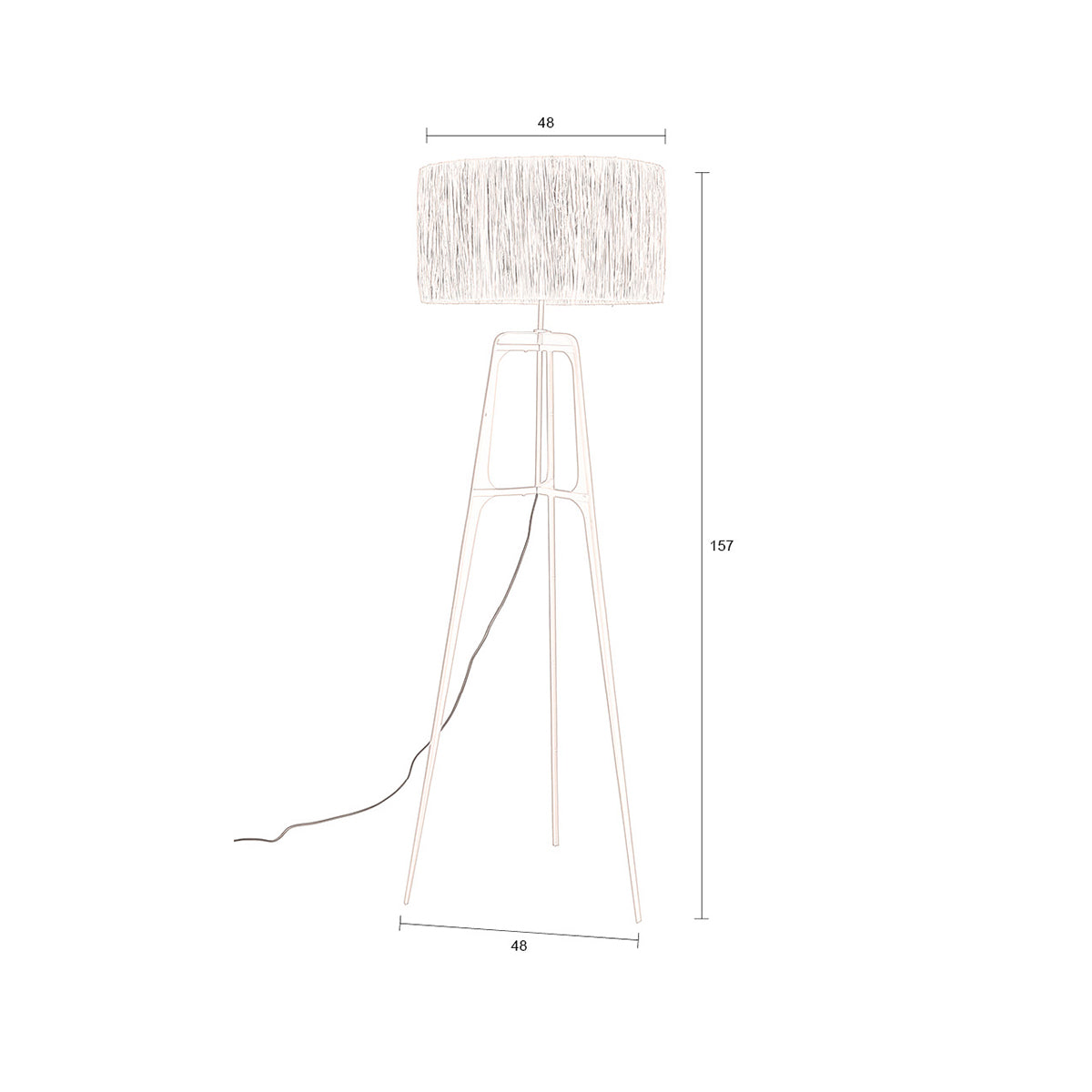 Afra Floor Lamp - WOO .Design