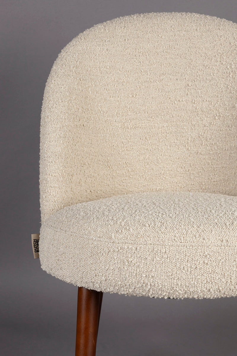 Barbara Boucle Chair (2/Set) - WOO .Design