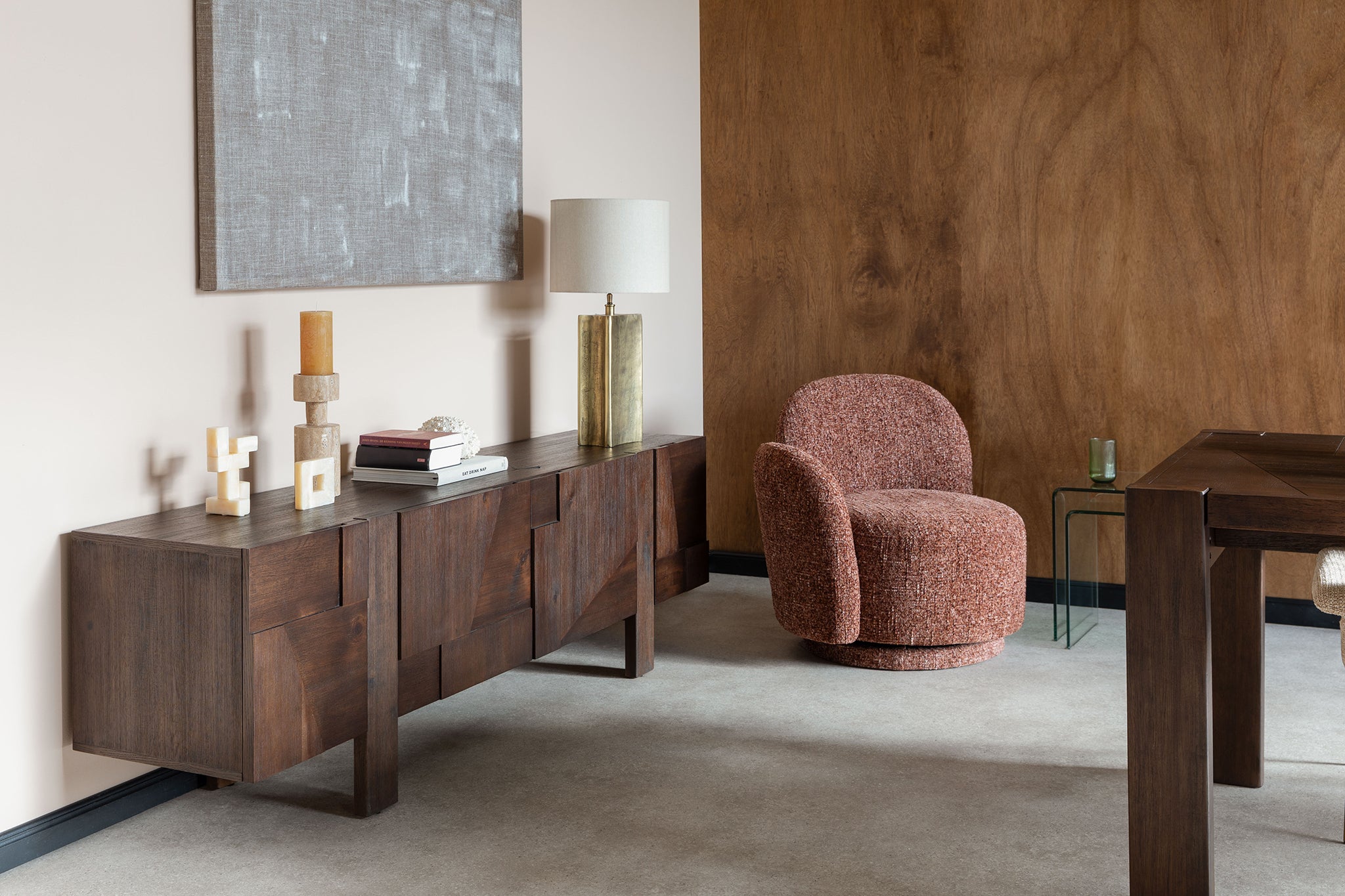 Bruneau Walnut Sideboard