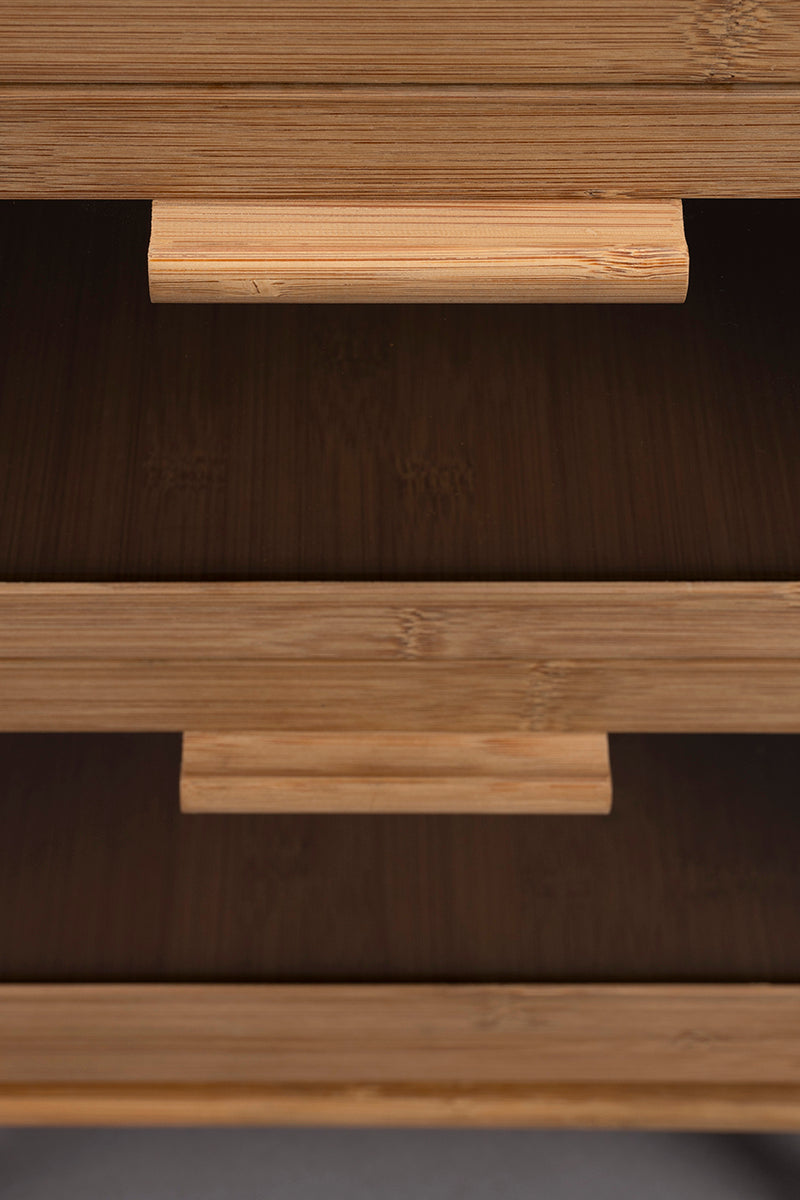 Caroun Bamboo Wood Nightstand - WOO .Design