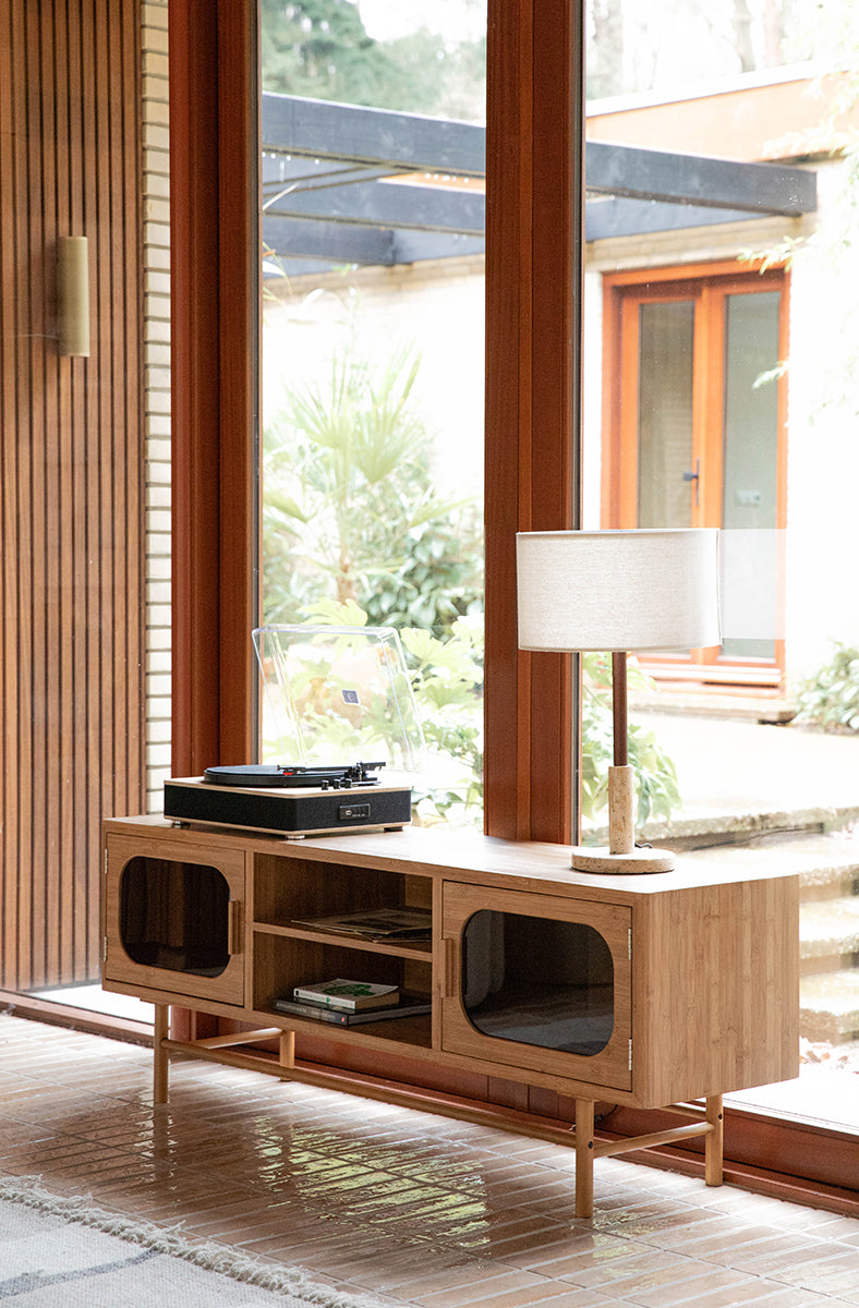 Caroun Bamboo Wood Sideboard