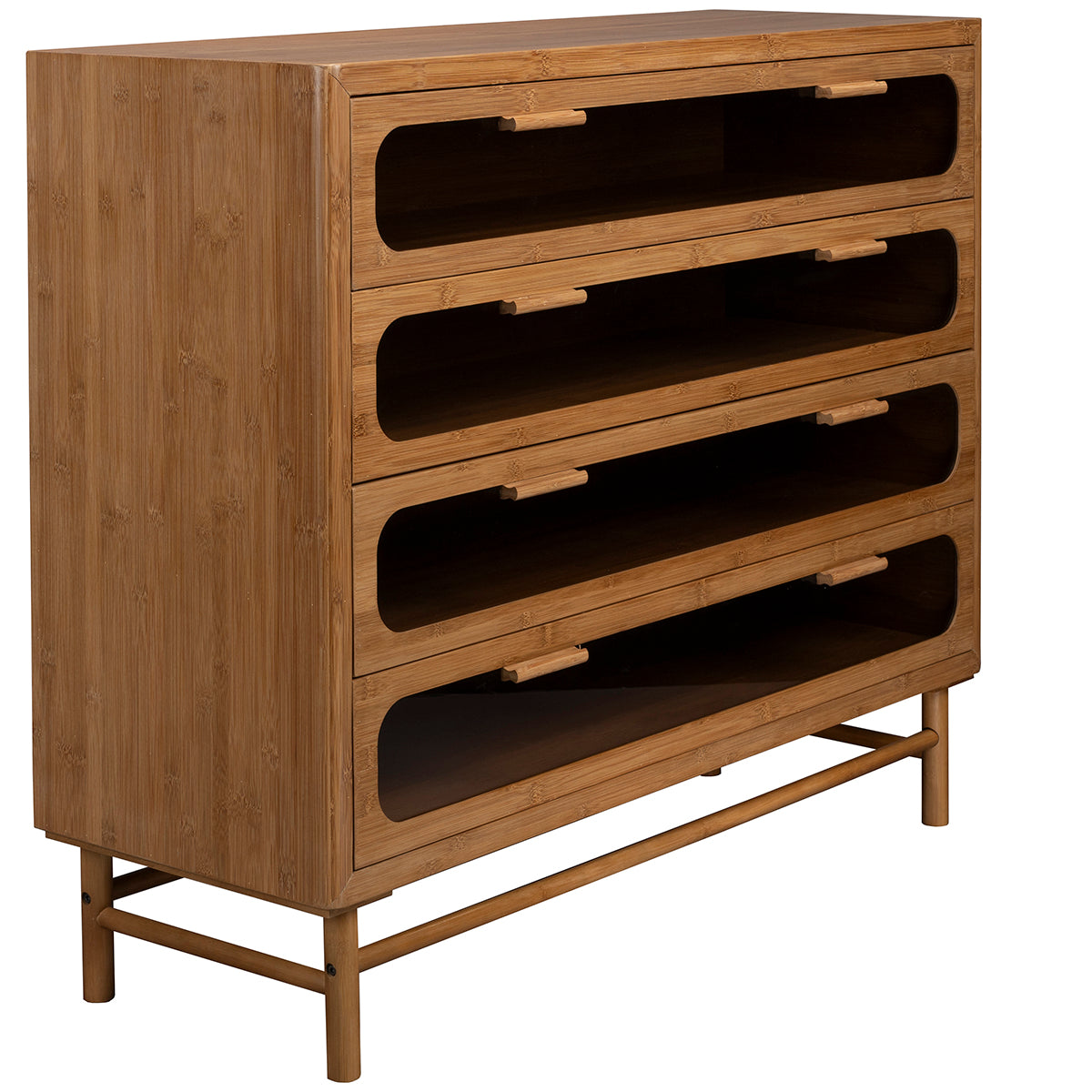 Caroun Bamboo Wood Wide Dresser - WOO .Design