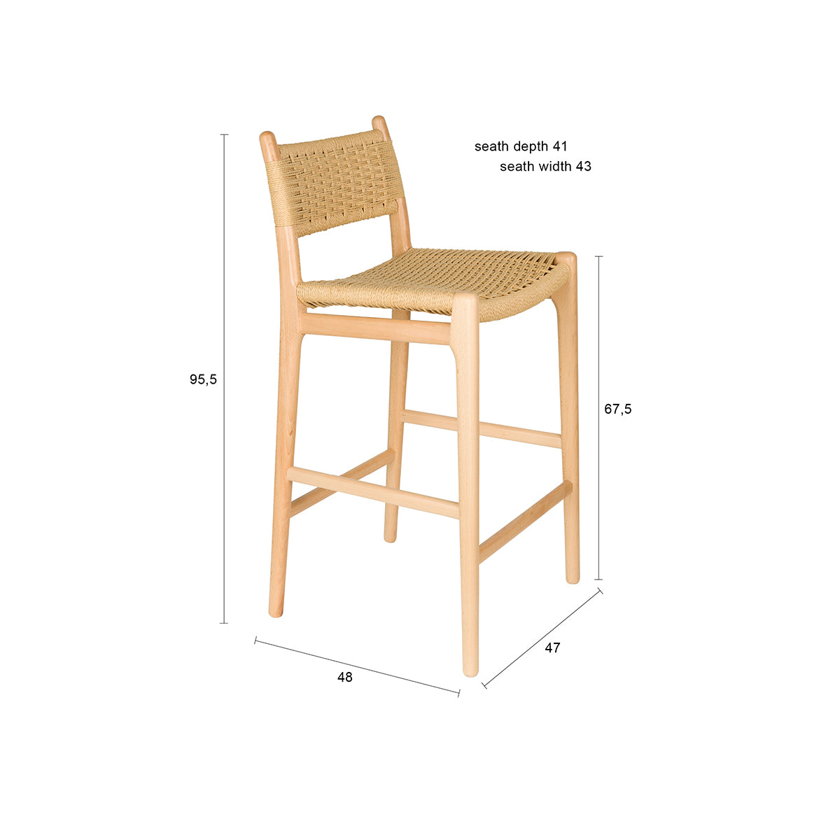 Cecile Counter Stool