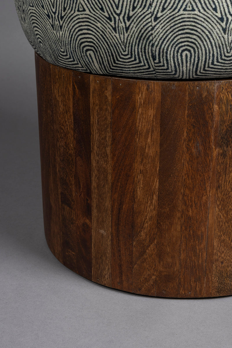 Fragment Mango Wood Stool