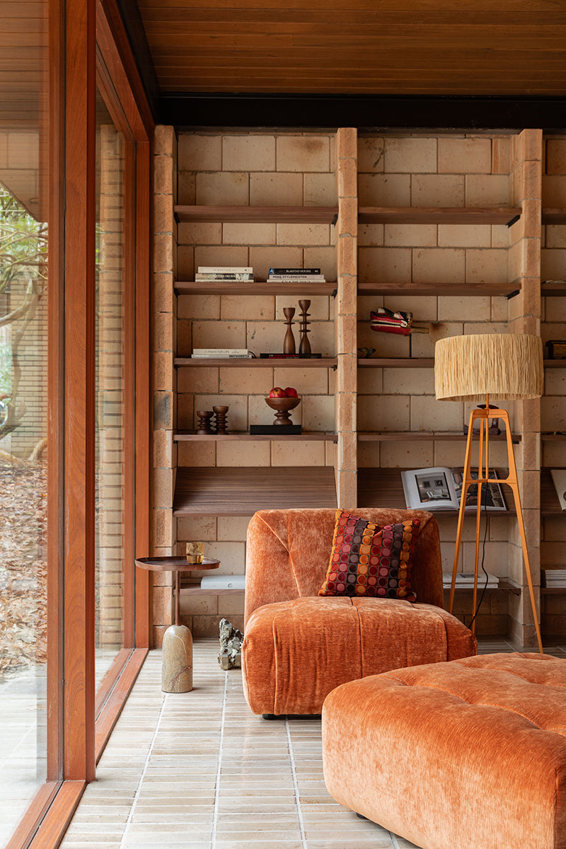 Giada Velvet 1 Seater Sofa - WOO .Design