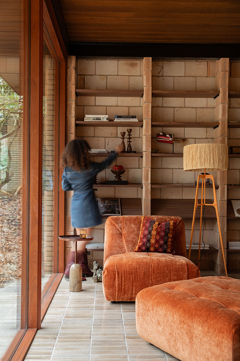 Giada Velvet Hocker - WOO .Design