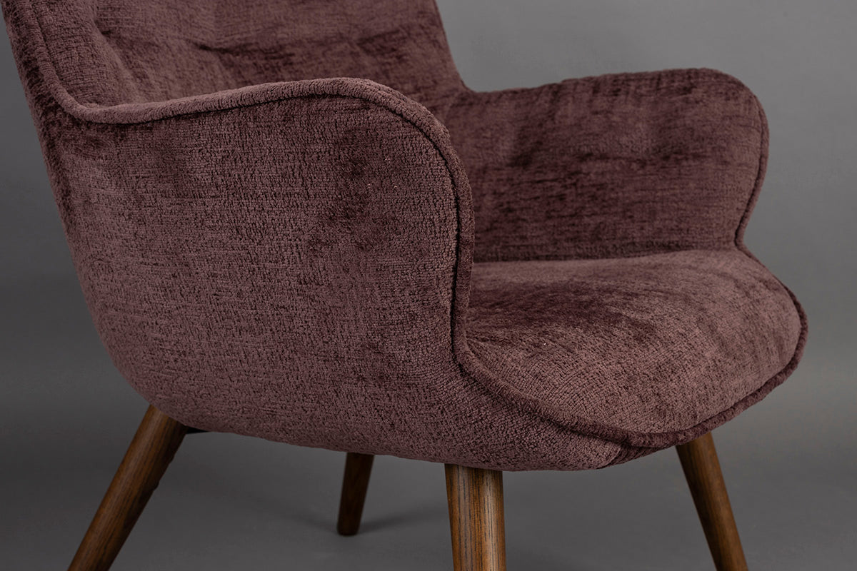 Lenn Velvet Lounge Chair - WOO .Design