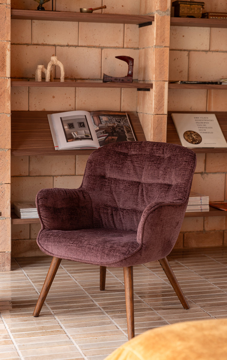 Lenn Velvet Lounge Chair - WOO .Design