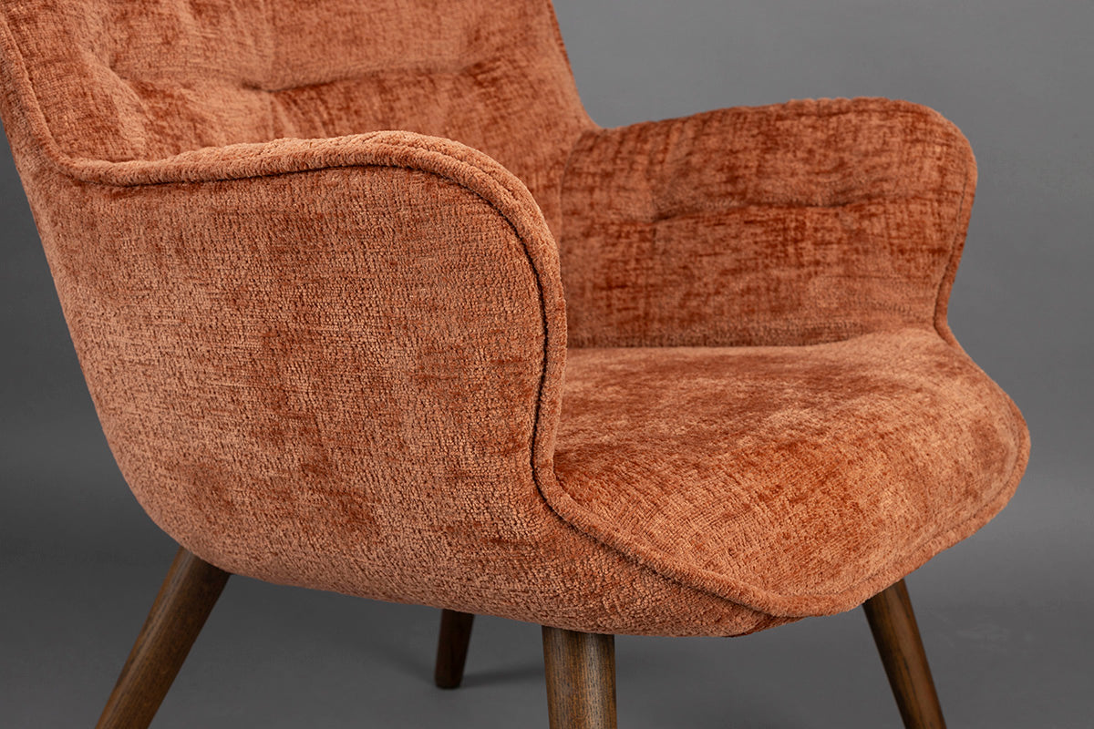 Lenn Velvet Lounge Chair - WOO .Design