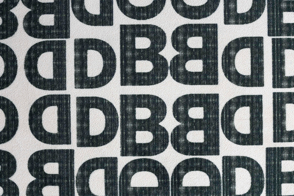 Monogram Mango Wood Stool - WOO .Design