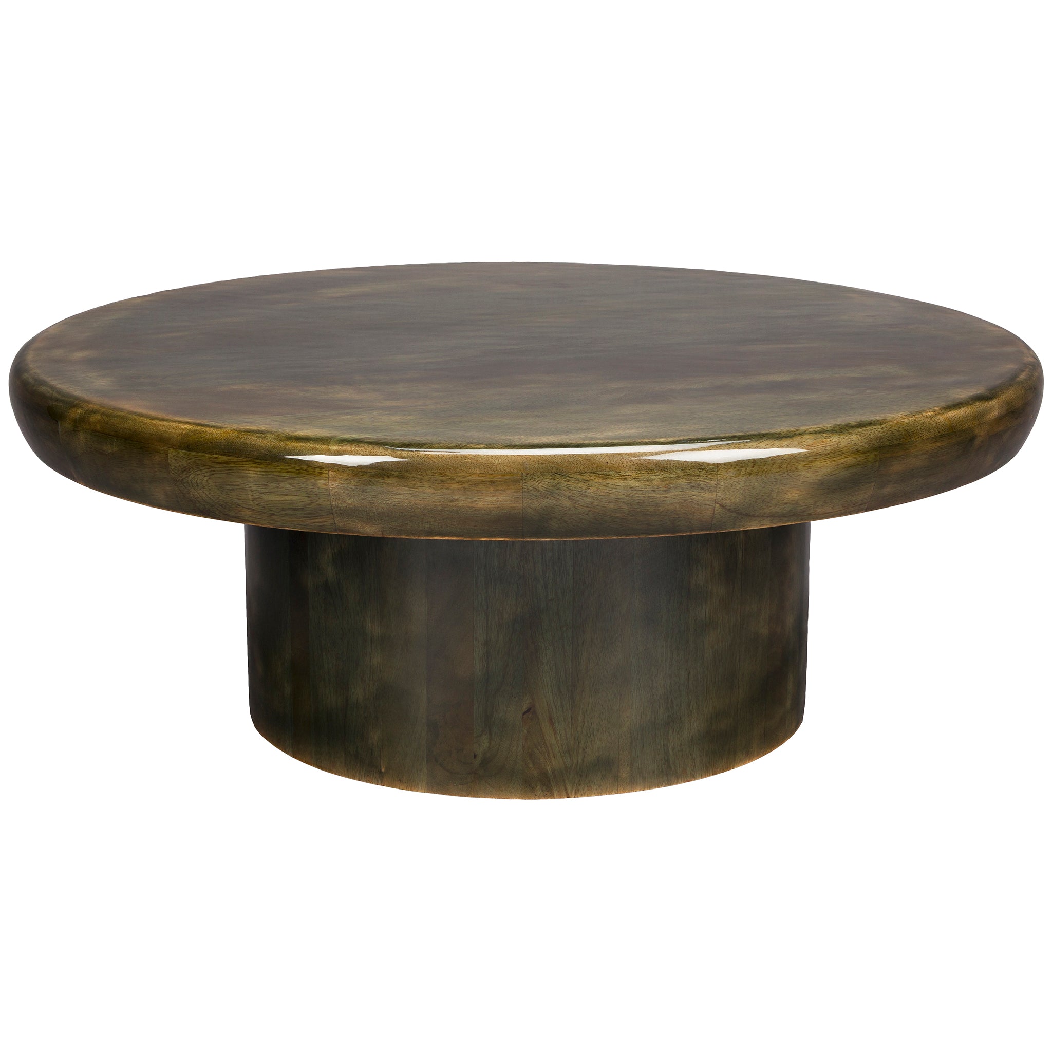 Mush Green Mango Wood Coffee Table