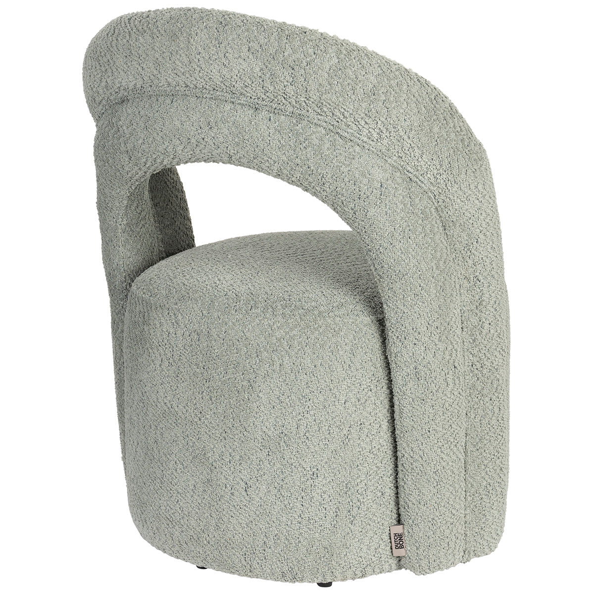 Seina Boucle Swivel Lounge Chair