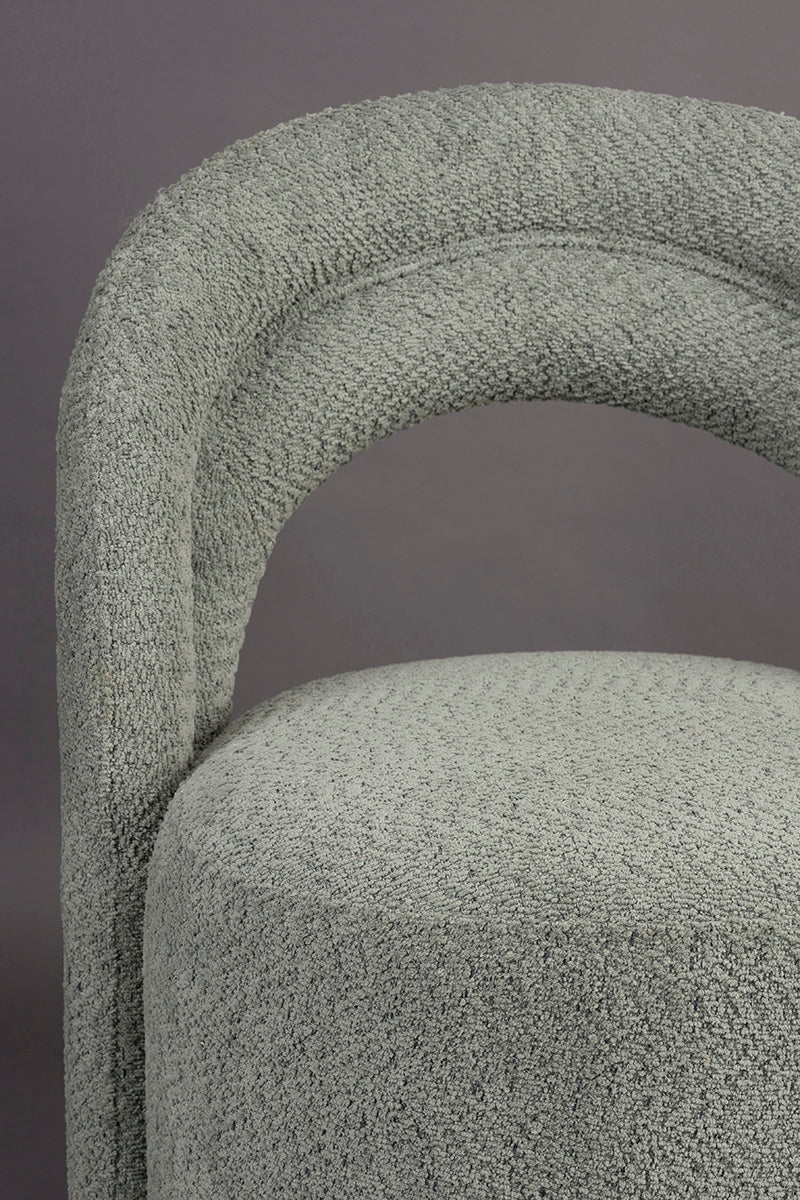 Seina Boucle Swivel Lounge Chair