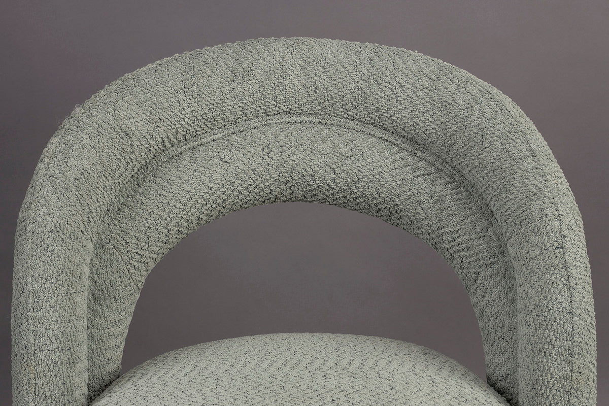 Seina Boucle Swivel Lounge Chair