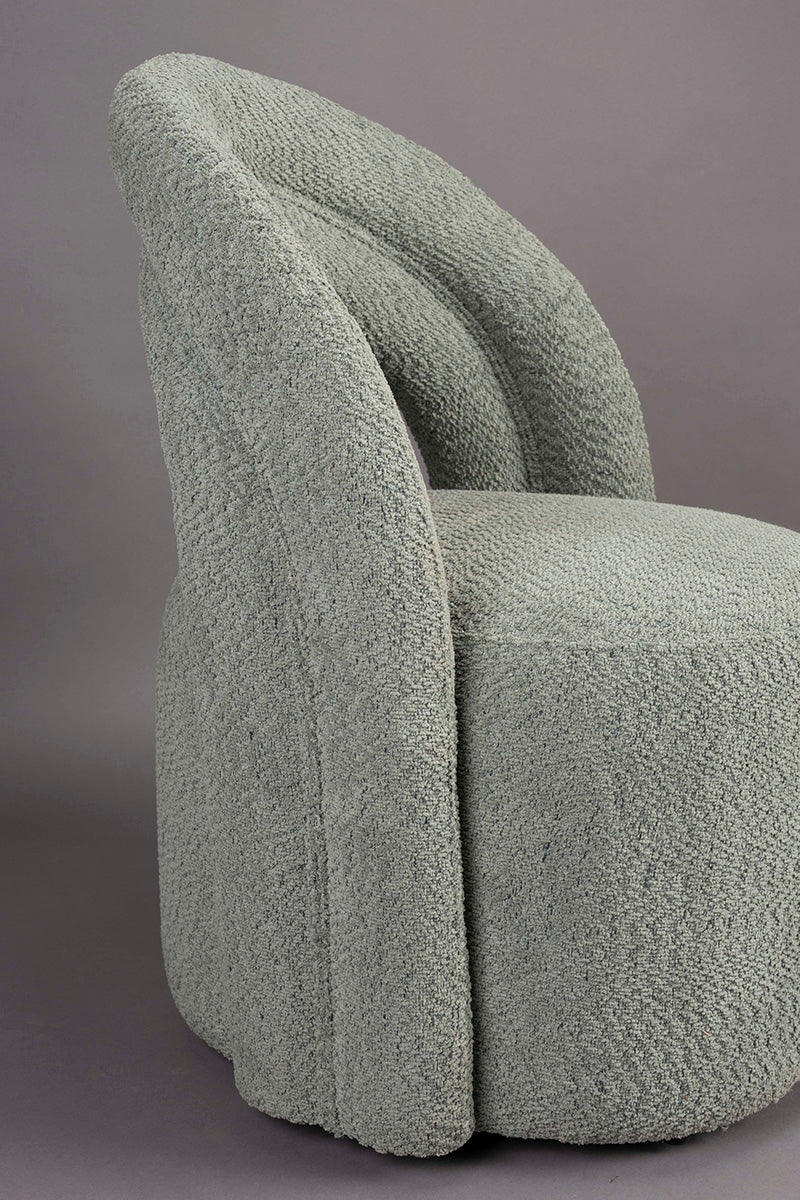 Seina Boucle Swivel Lounge Chair