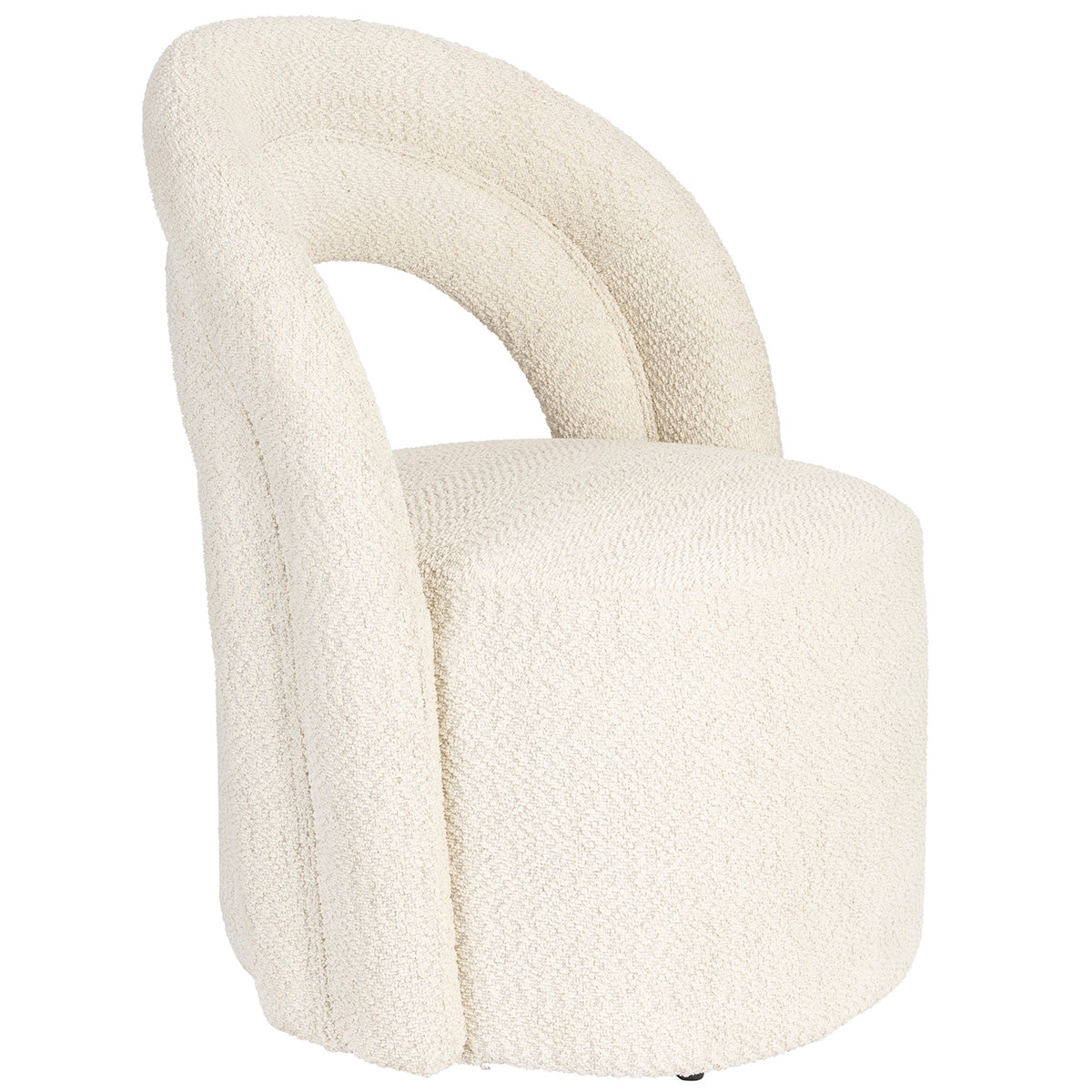 Seina Boucle Swivel Lounge Chair - WOO .Design