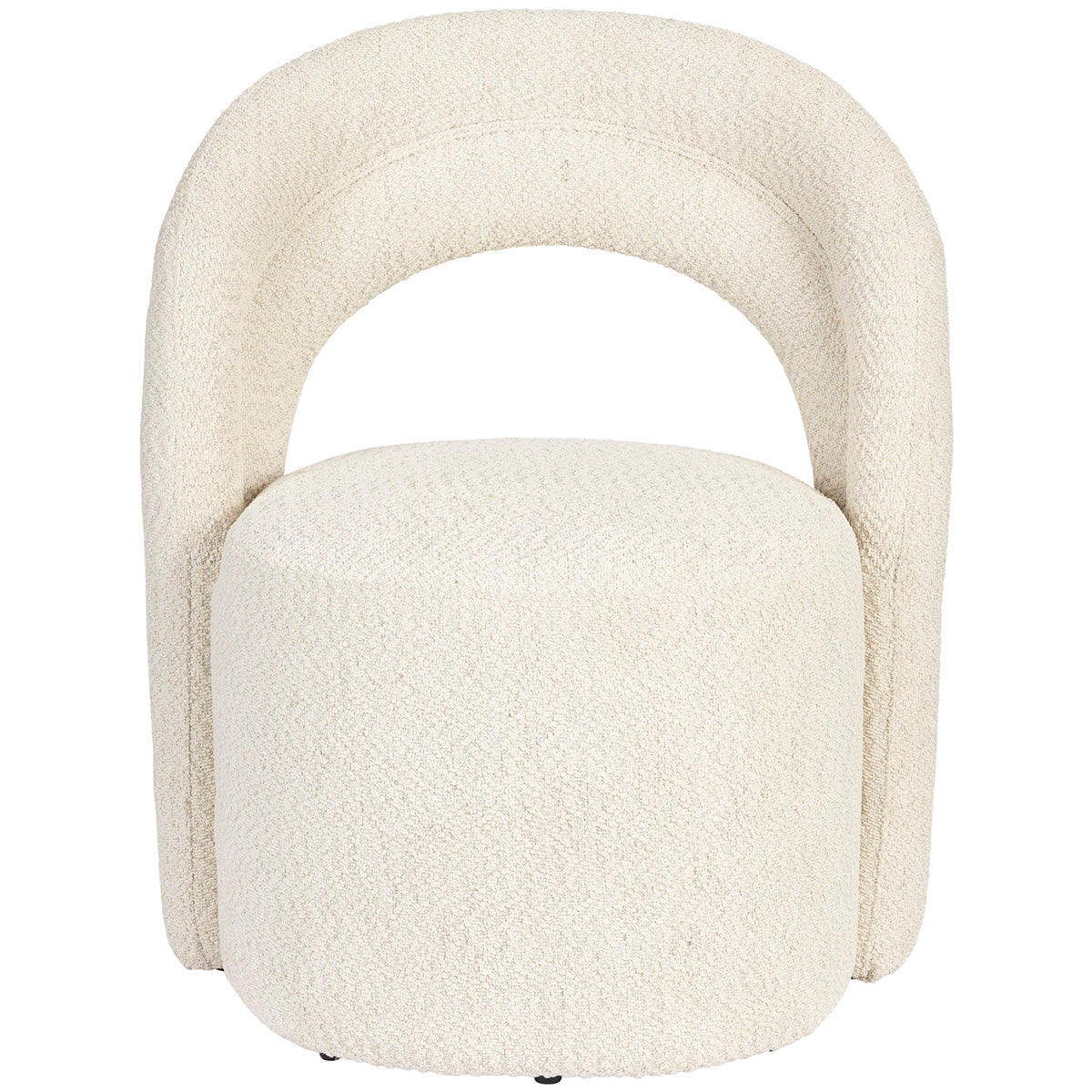 Seina Boucle Swivel Lounge Chair