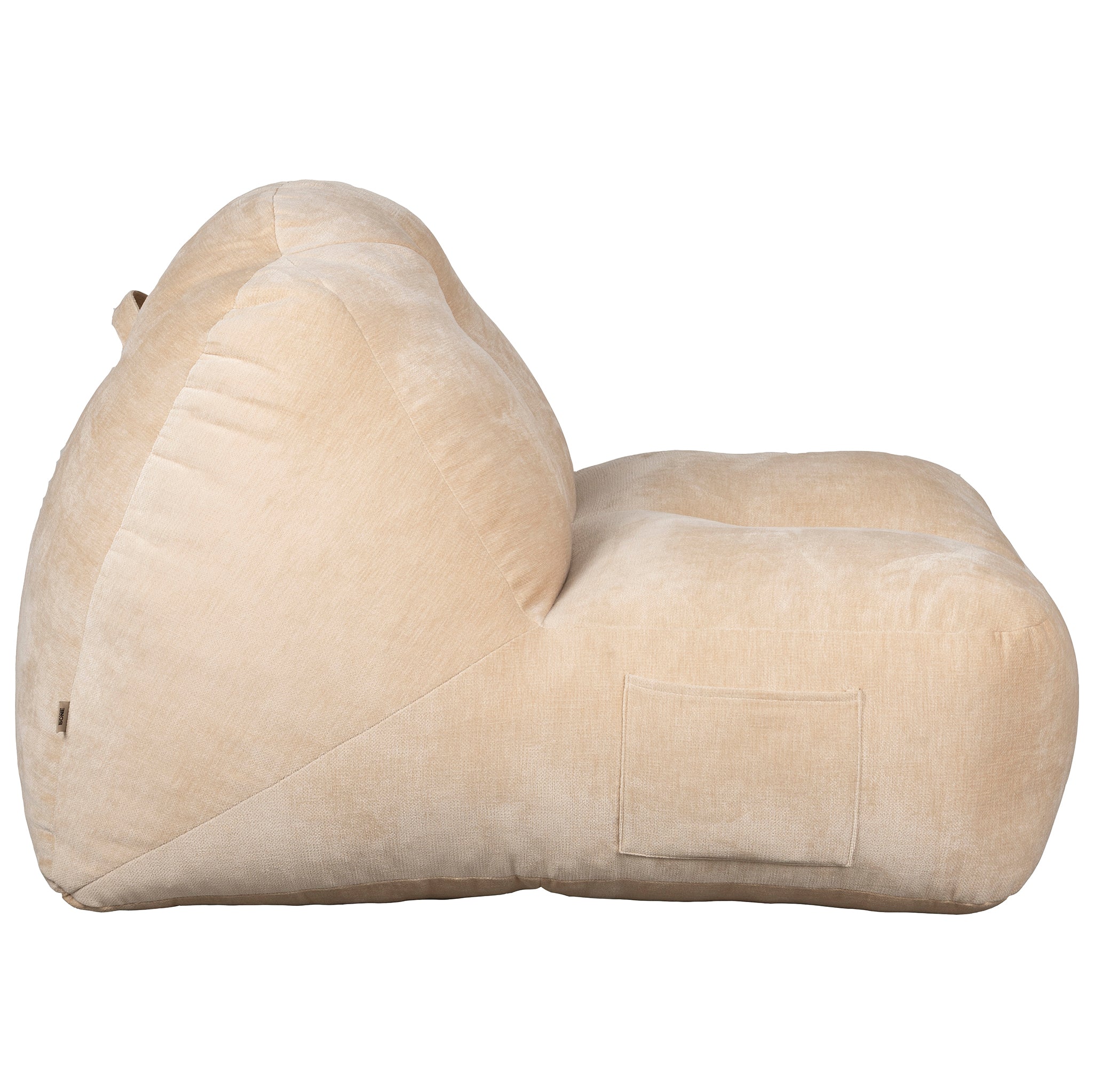 Tombag Beige Lounge Chair