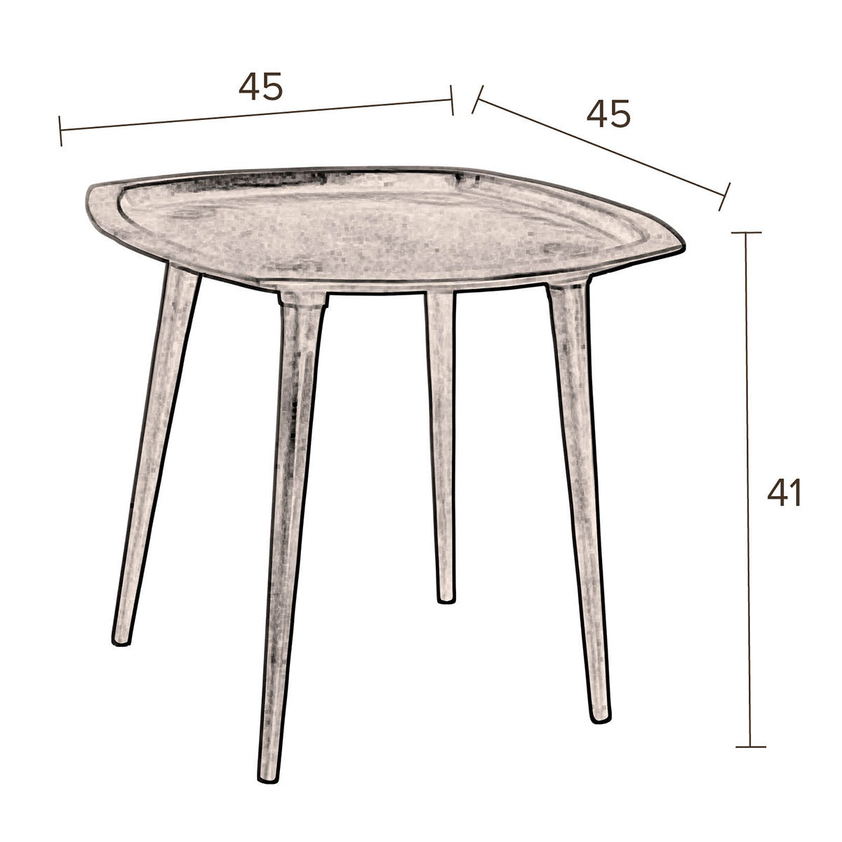Abbas Side Table