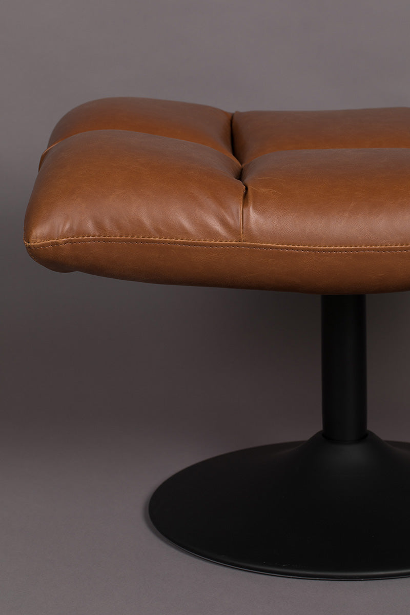 Bar Vintage Brown Hocker