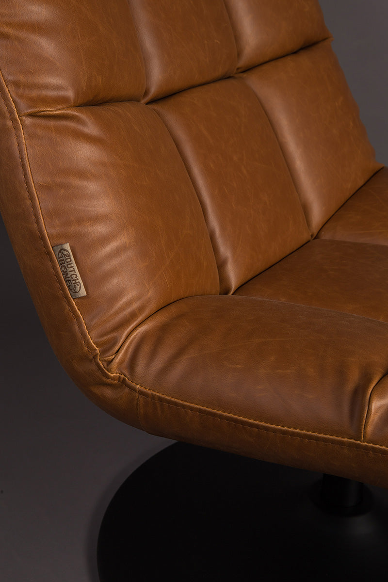 Bar Vintage Brown Lounge Chair