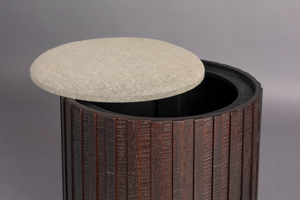 Bay High Storage Pouf